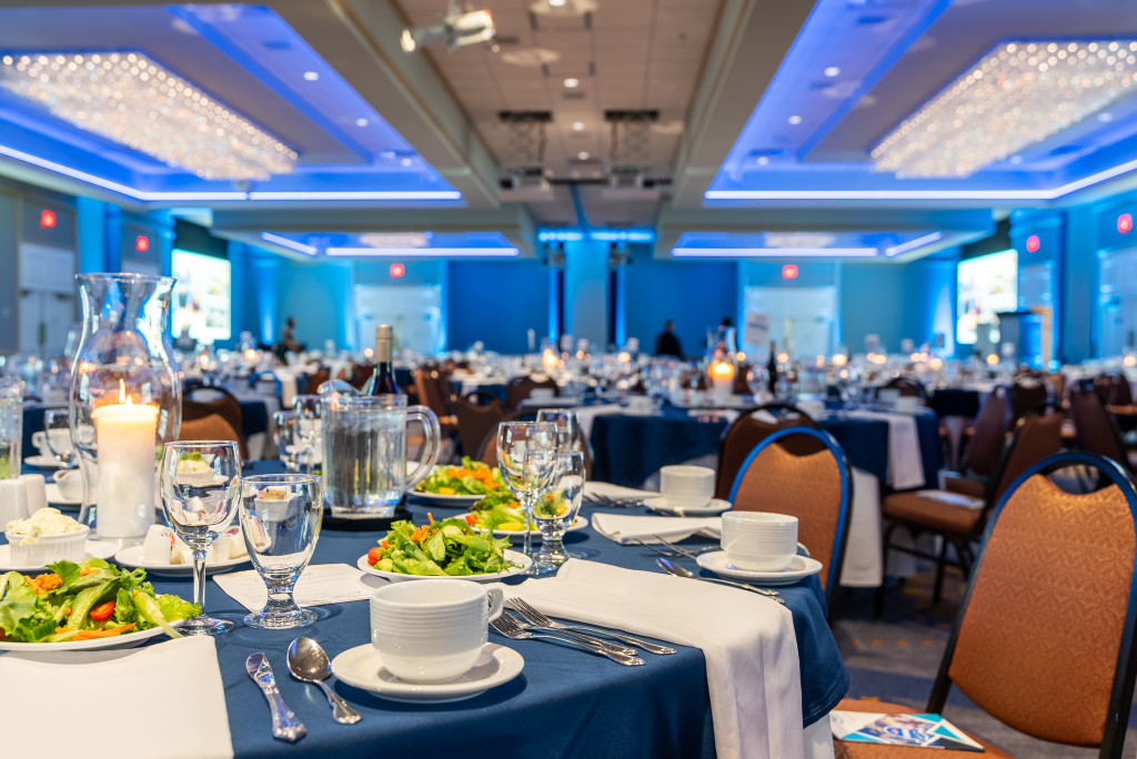 Banquet in Ballroom. Photo Credit: Holiday Inn by the Bay