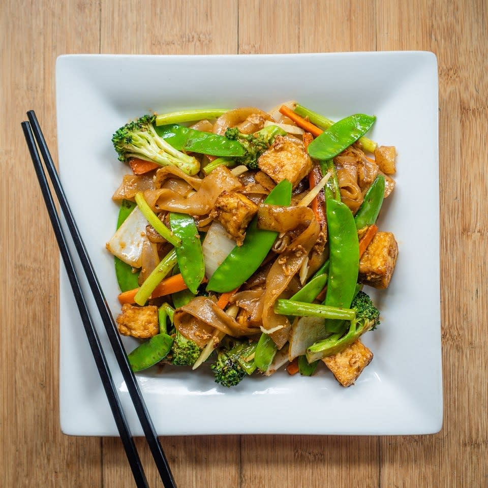 Noodle Dish at Green Elephant. Photo Credit: Dan Sriprasert