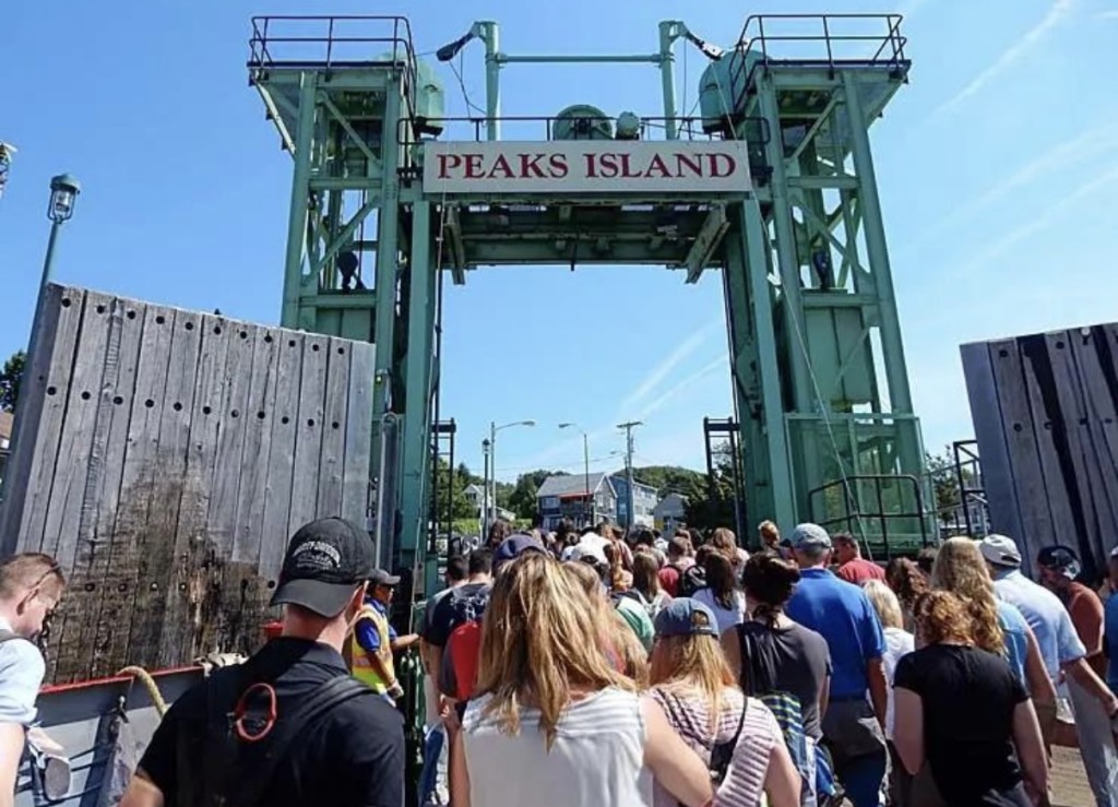 Entering Peaks Island. Photo Provided by Wander Audio Tours