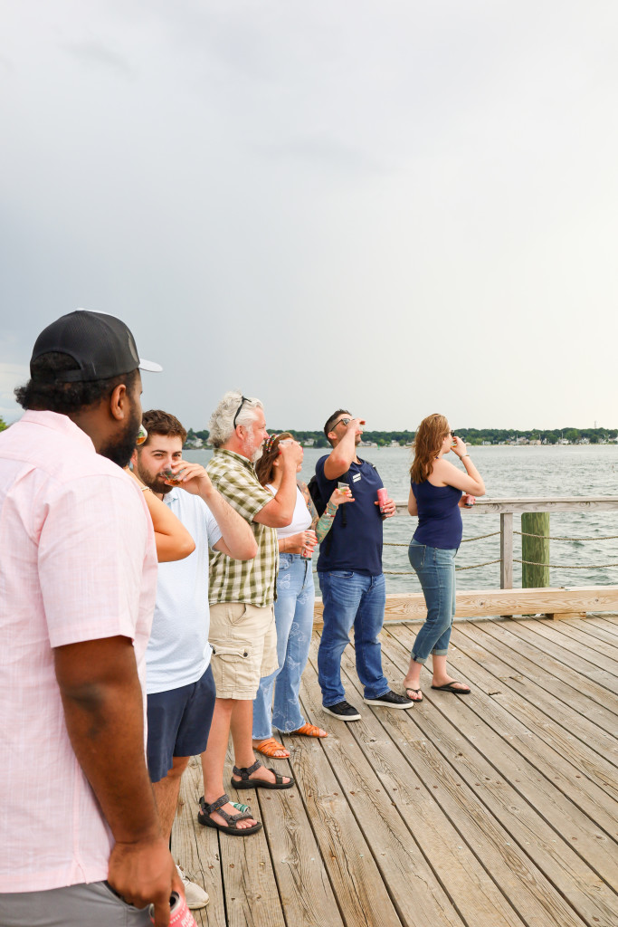 Group Tasting. Photo Credit: Portland Explorer