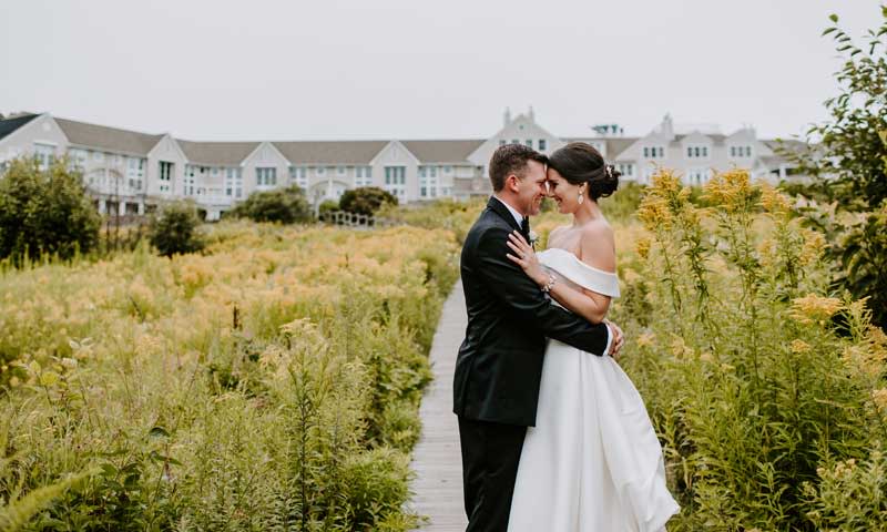 Wedding Couple. Photo provided by Inn by the Sea