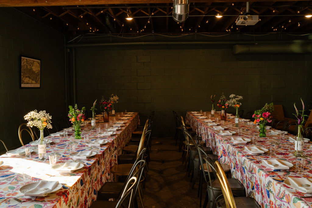 Event Tables. Photo Credit: Jaimee Morse Photography