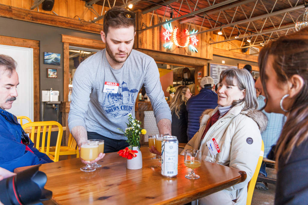 Beer Tasting Tour at Belleflower Brewing. Photo Credit: Portland Explorer