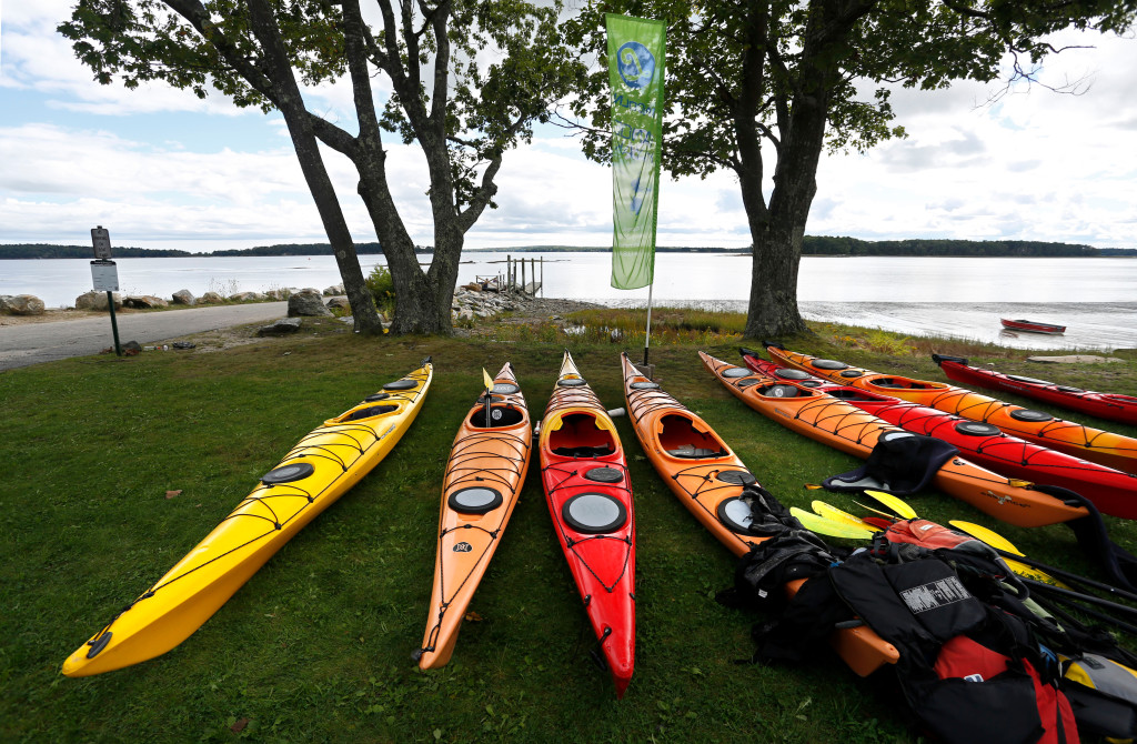 Kayaks. Photo Credit: L.L.Bean Outdoor Discovery Programs
