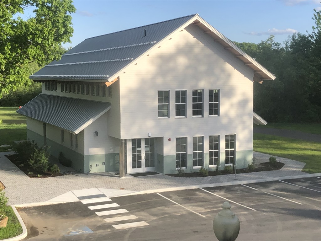 Museum Exterior. Photo Credit: Seashore Trolley Museum