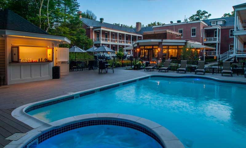 Pool and Hotel. Photo Credit: Jim Raycroft