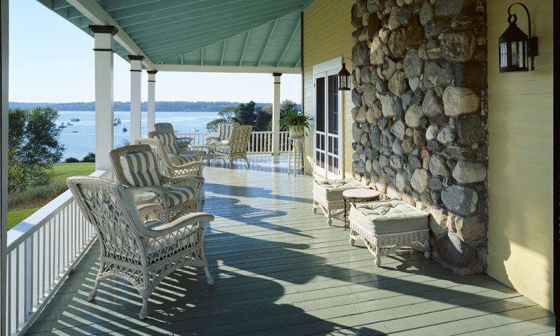 Porch. Photo Credit: Chebeague Island Inn