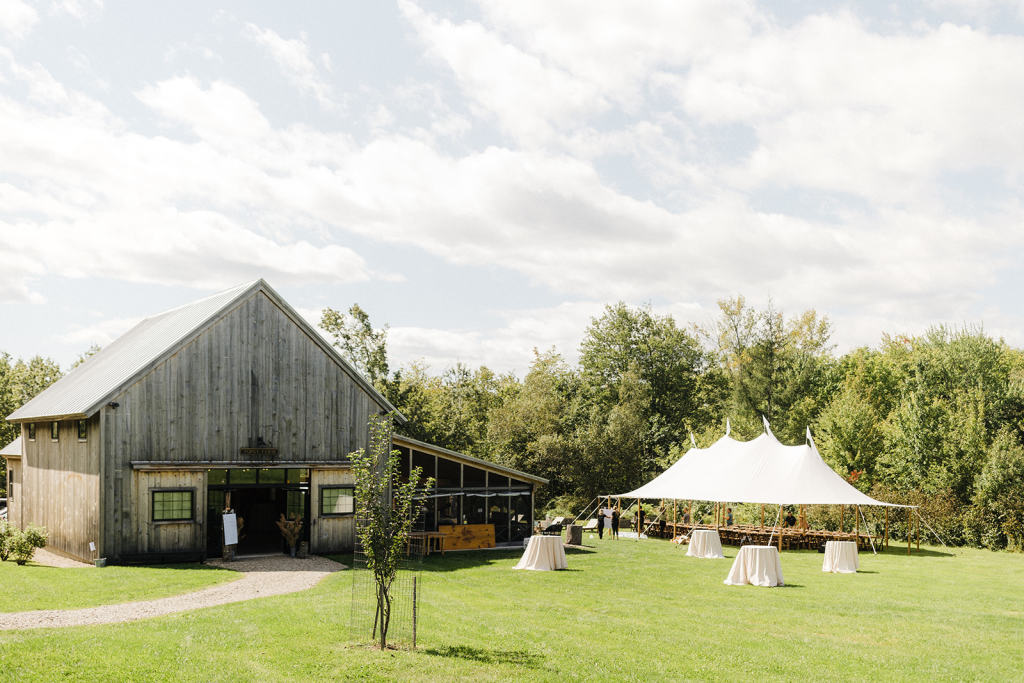 Tent at Venue. Photo Credit: Rachel Buckley Photography
