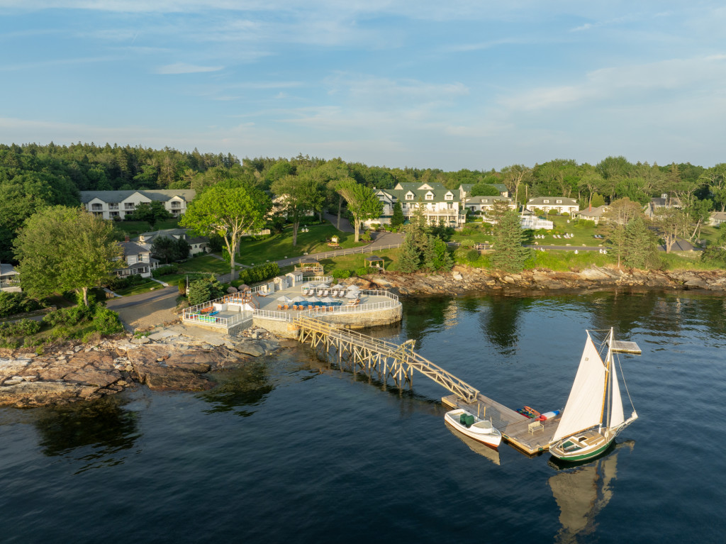 Exterior. Photo Credit: Spruce Point Inn Resort & Spa