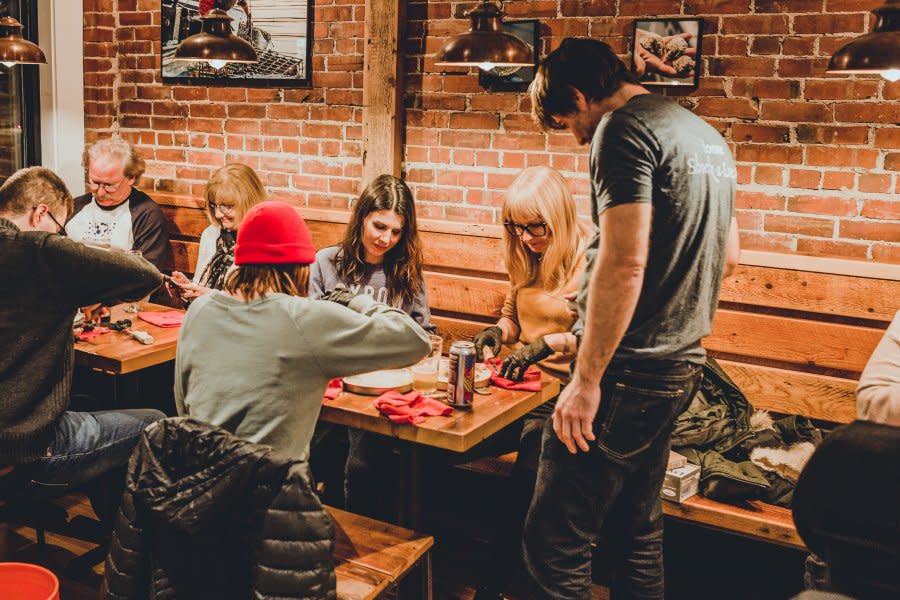 Oyster Shucking Class. Photo Credit: Maine Day Trips & Tours