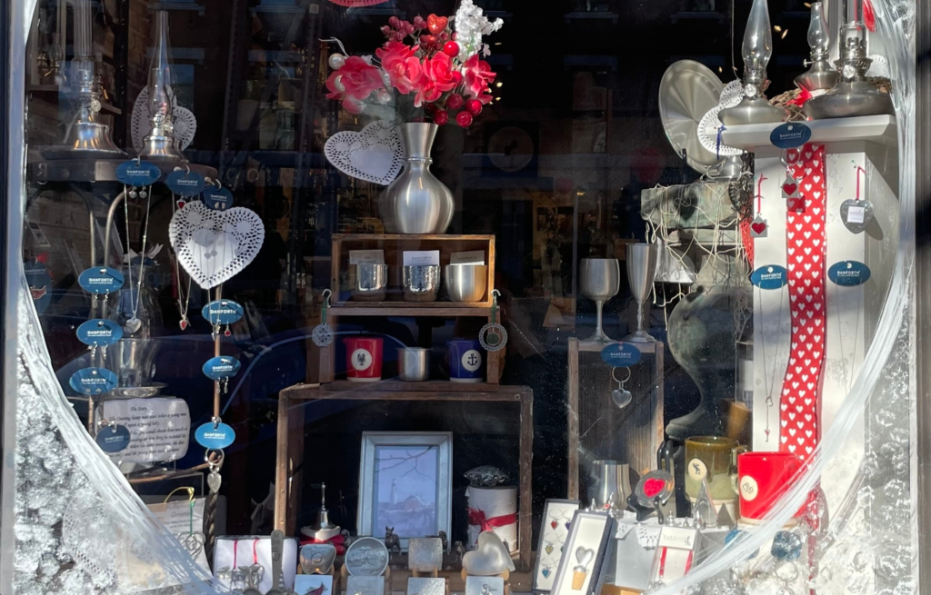 Window. Photo Credit: Danforth Pewter