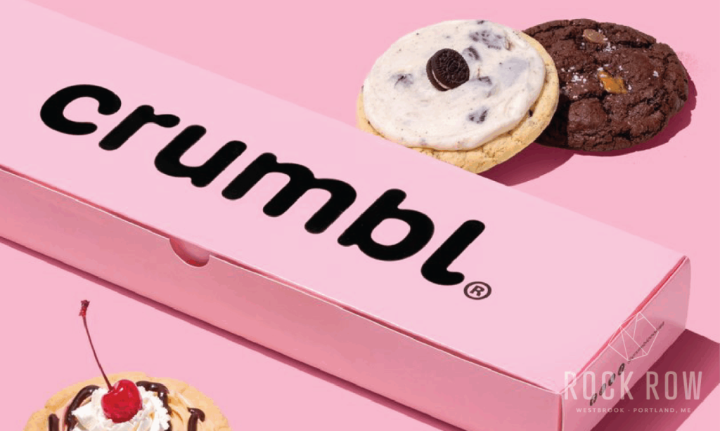 Crumbl Box and Cookies. Photo Credit: Crumbl