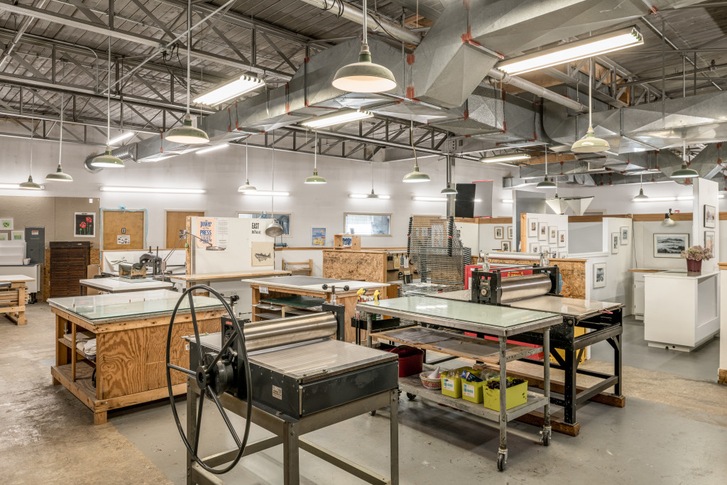 Studio Interior. Photo Credit: Peter G. Morneau
