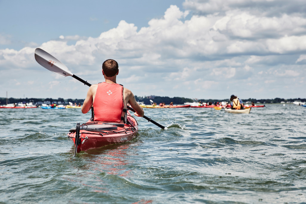 Kayaking. Photo Credit: Portland Paddle