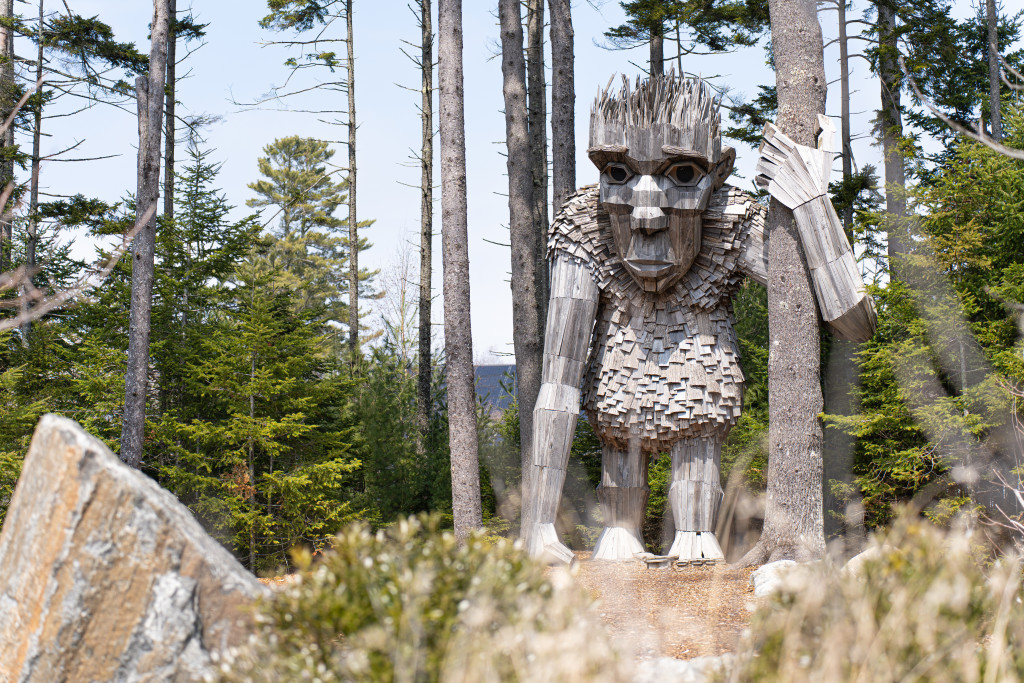 Troll. Photo Credit: Coastal Maine Botanical Gardens