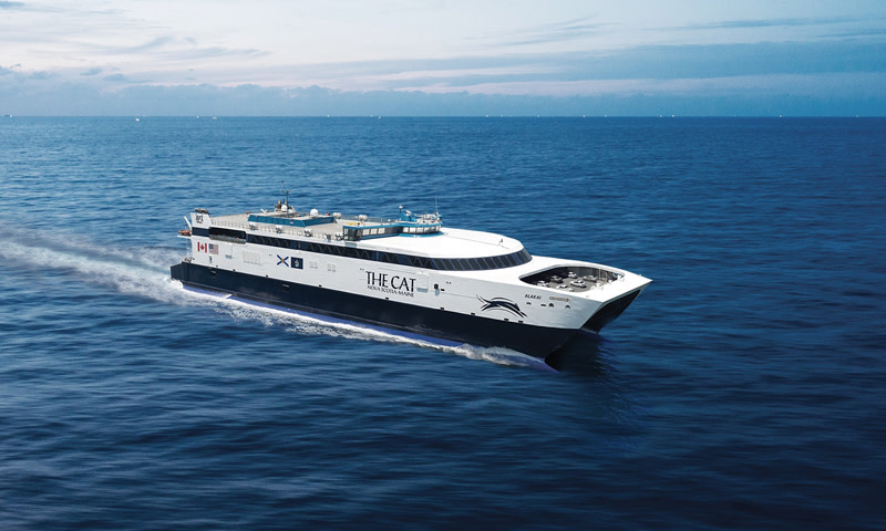 The CAT. Photo Credit: Bay Ferries - The CAT