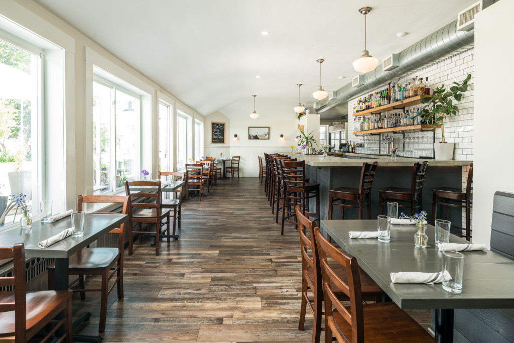Interior of Restaurant. Photo Credit: Peter G. Morneau