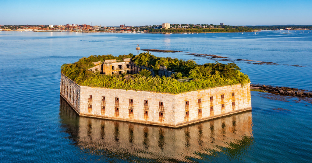 Fort Gorges. Photo Credit: Casco Bay Lines