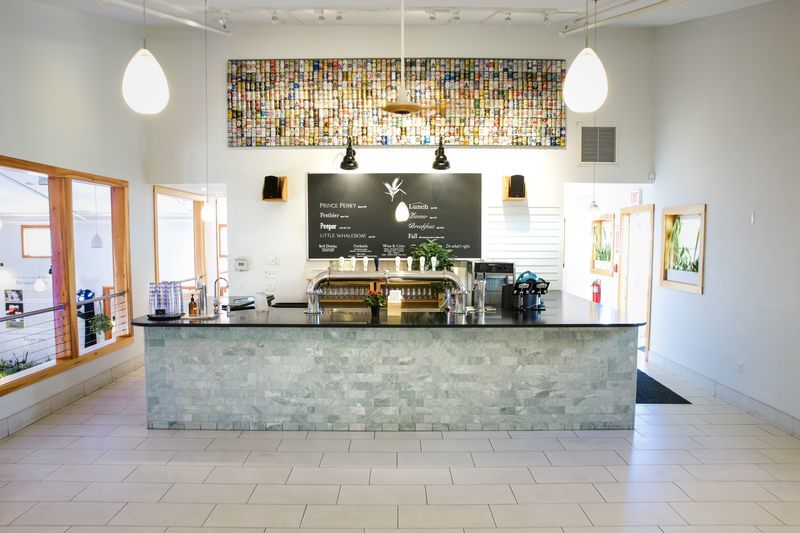 Upstairs Bar. Photo Credit: Maine Beer Company
