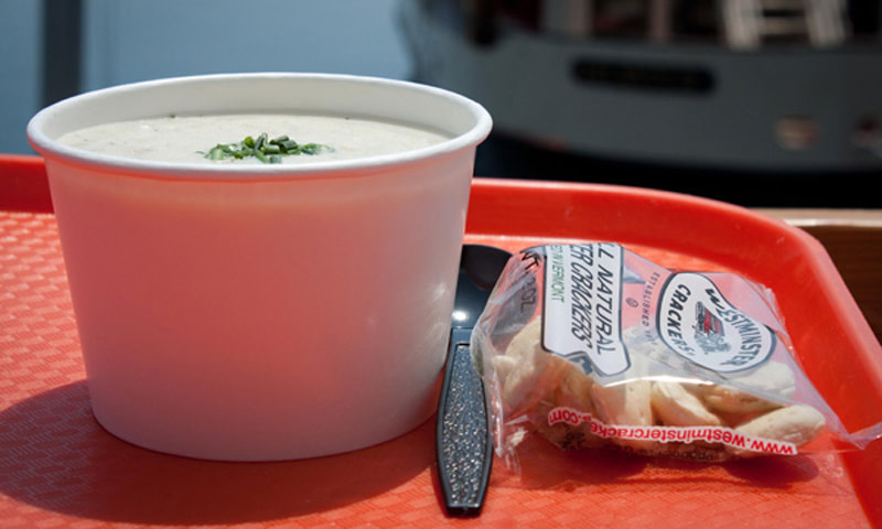 Chowder. Photo Credit: Portland Lobster Company