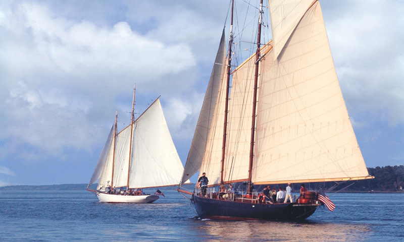 Schooners. Photo Credit: Portland Schooner Co.