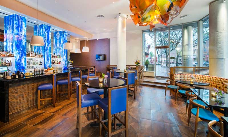 Dining Area. Photo Credit: Hyatt Place Portland Downtown Old Port Square