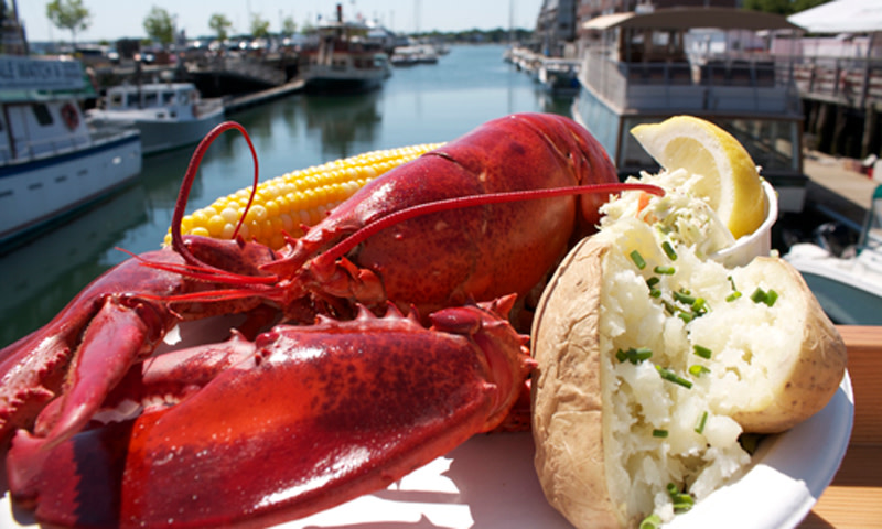 Lobster Dinner. Photo Credit: Portland Lobster Company