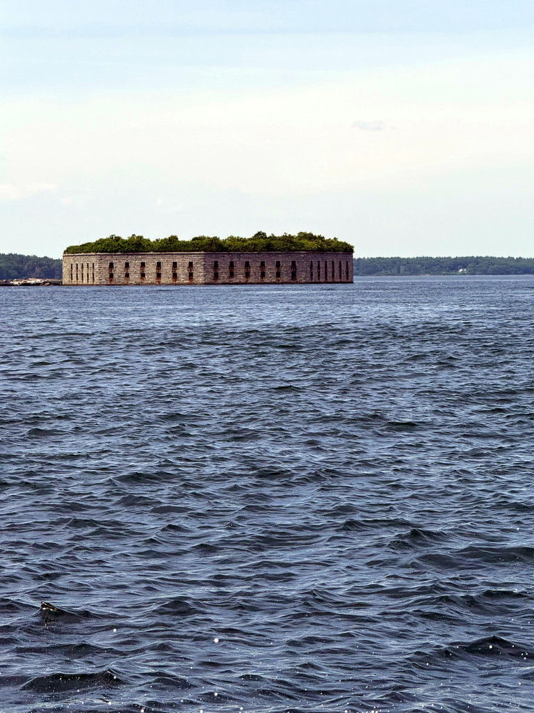 Fort Gorges. Photo Credit: Casco Bay Legacy Charters