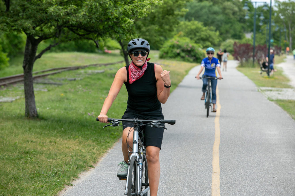 Biker. Photo Credit: Summer Feet Cycling Adventures