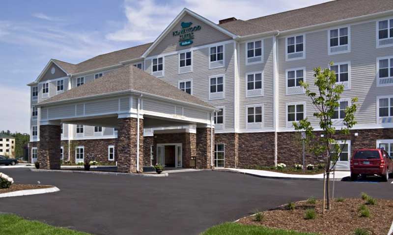 Hotel Exterior. Photo Credit: Homewood Suites by Hilton Portland