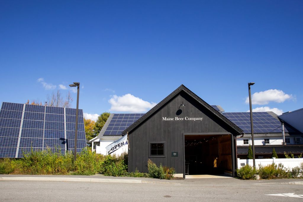 Brewery Exterior. Photo Credit: Maine Beer Company