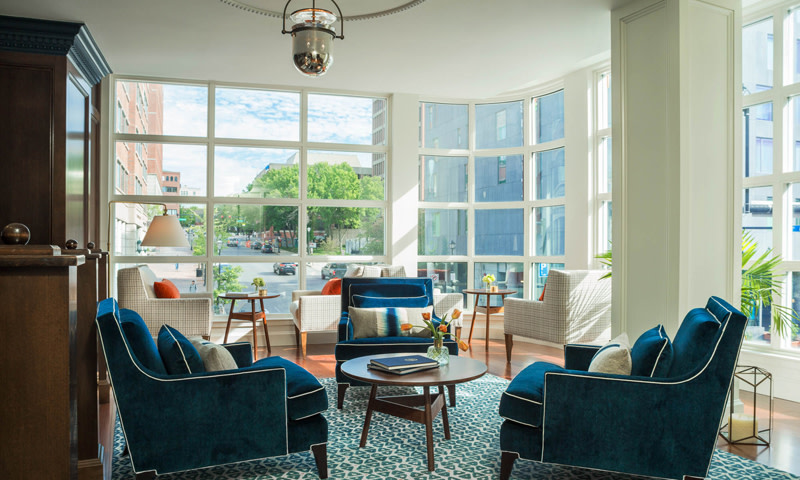 Lobby. Photo Credit: Portland Harbor Hotel