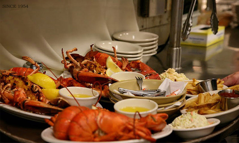 Lobsters. Photo Credit: DiMillo's On the Water