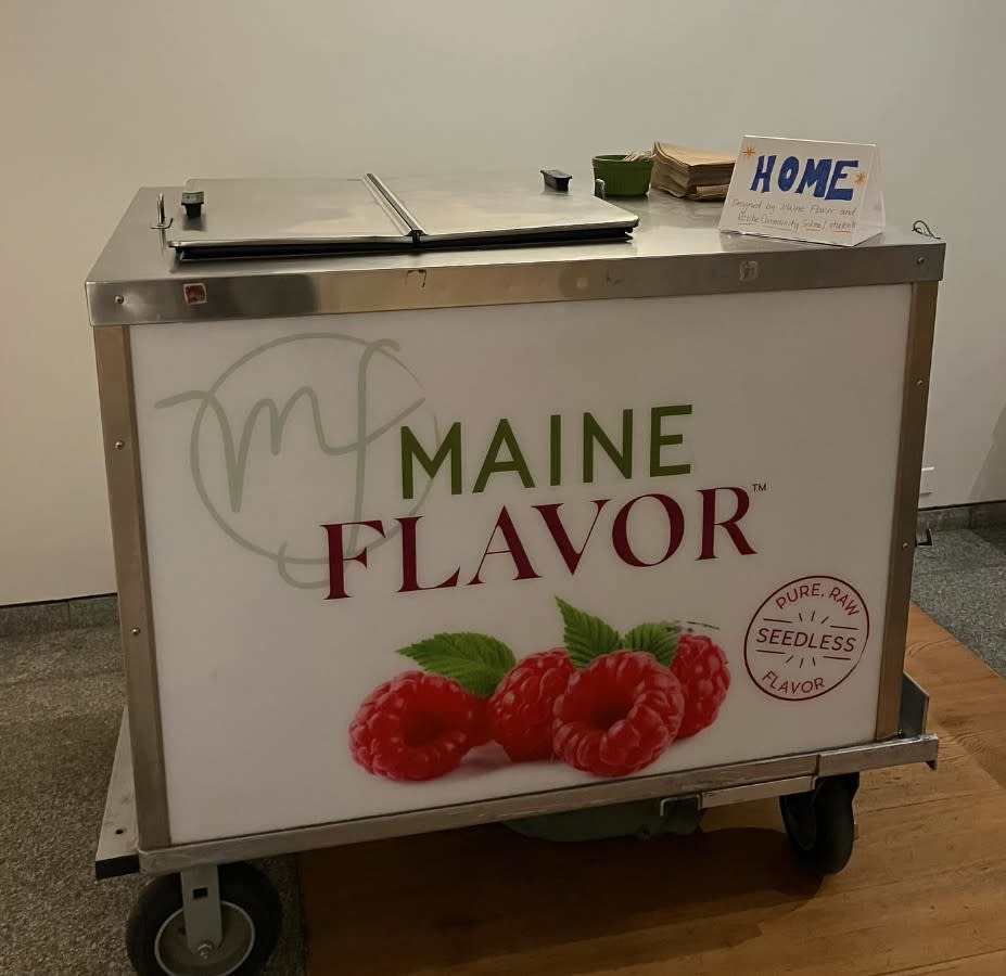 Ice Cream Cart. Photo Credit: MaineFlavor