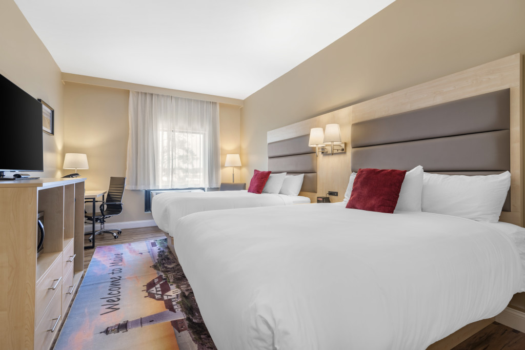 Guest Room. Photo Credit: Northeastern Hospitality Management
