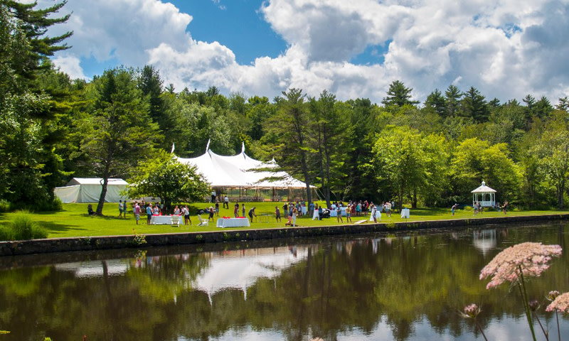 Tent. Photo Credit: Diamond's Edge Restaurant