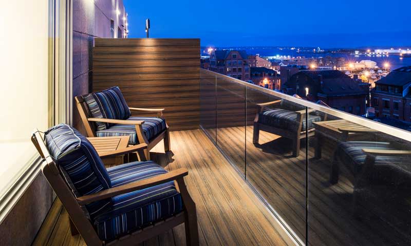 Balcony. Photo Credit: Hyatt Place Portland Downtown Old Port Square