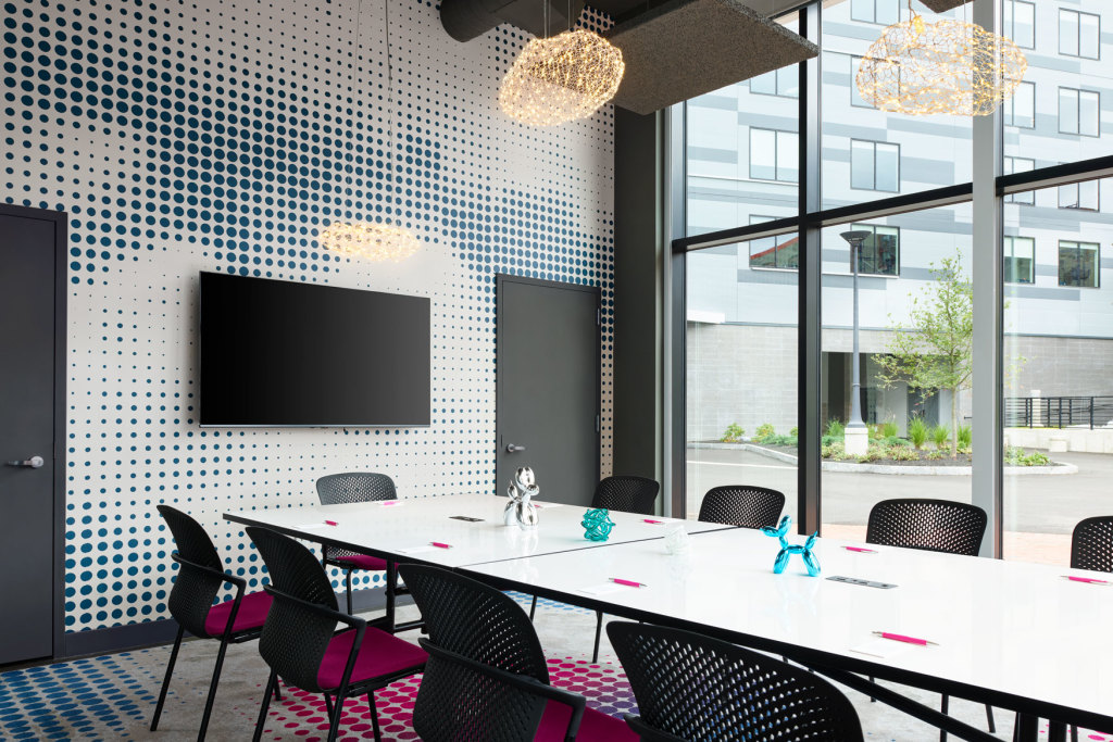 Meeting Space. Photo Credit: Aloft by Marriott Portland Downtown Waterfront ME
