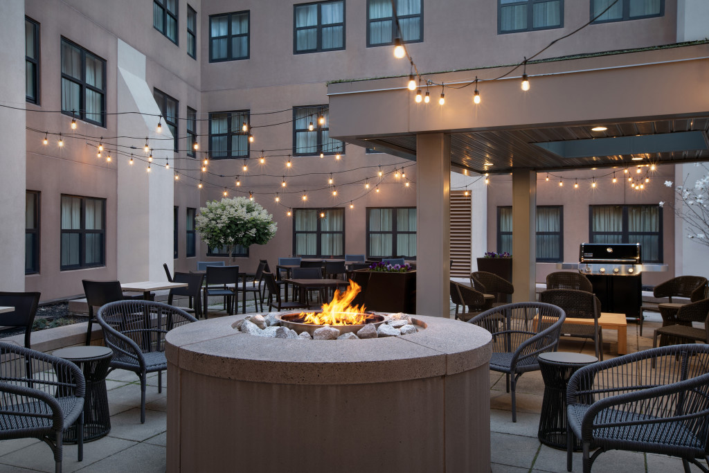 Firepit. Photo Credit: Travel Industry Photos / Brett Patterson