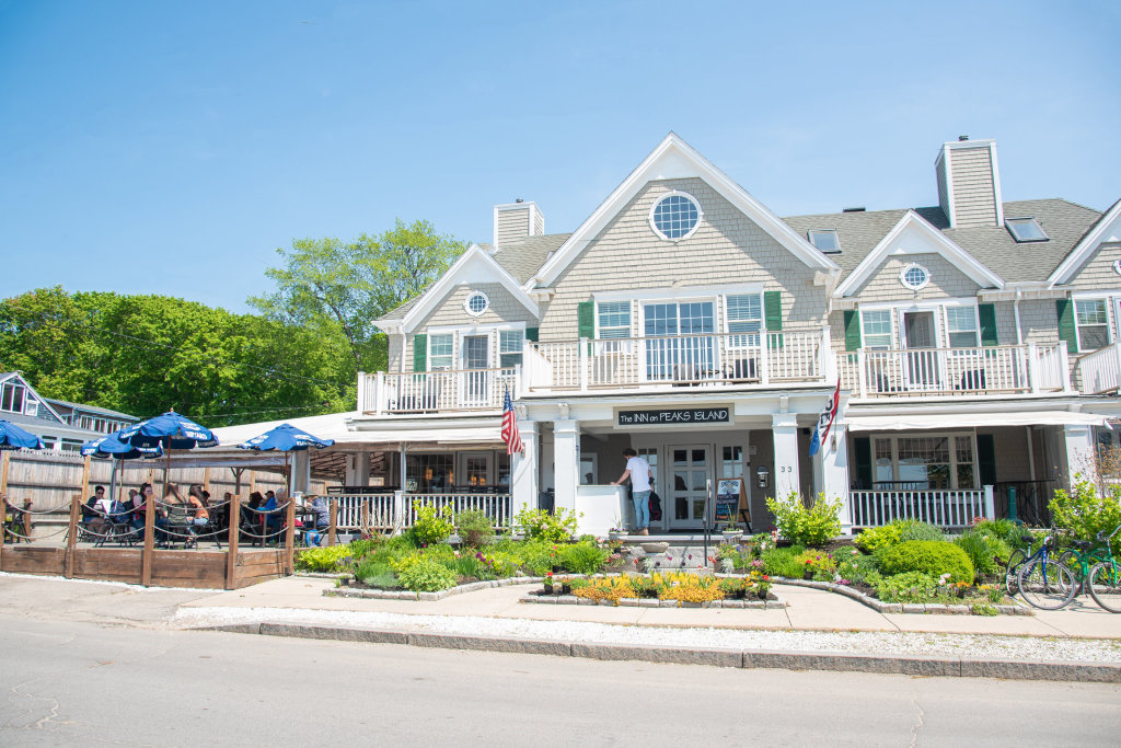 Inn Exterior. Photo Credit: Inn on Peaks Island