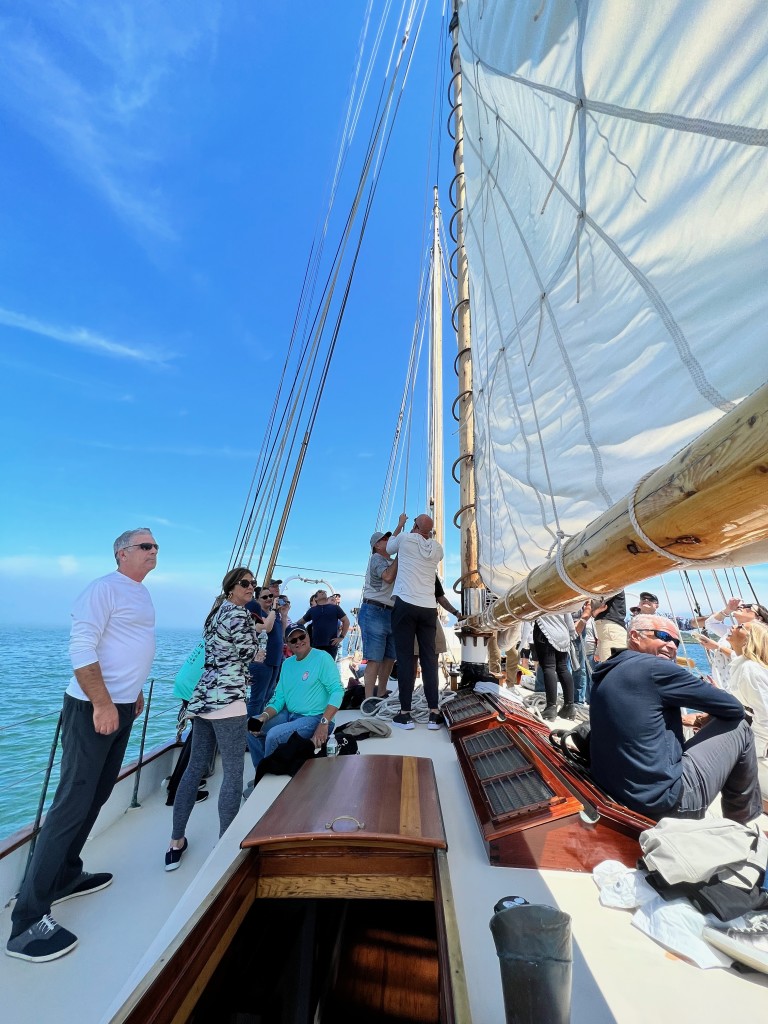 Group Sail. Photo Credit: Experience Maine