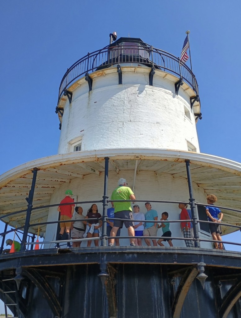 Visitors at Lighthouse. Photo Credit: Christina Napoli