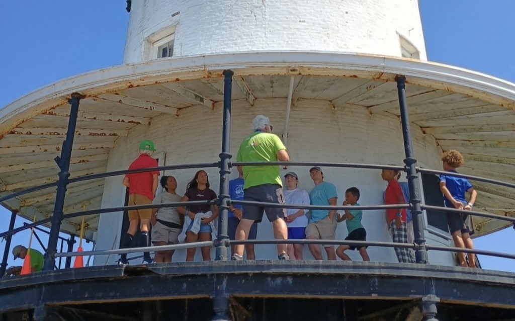 Visitors at Lighthouse. Photo Credit: Christina Napoli