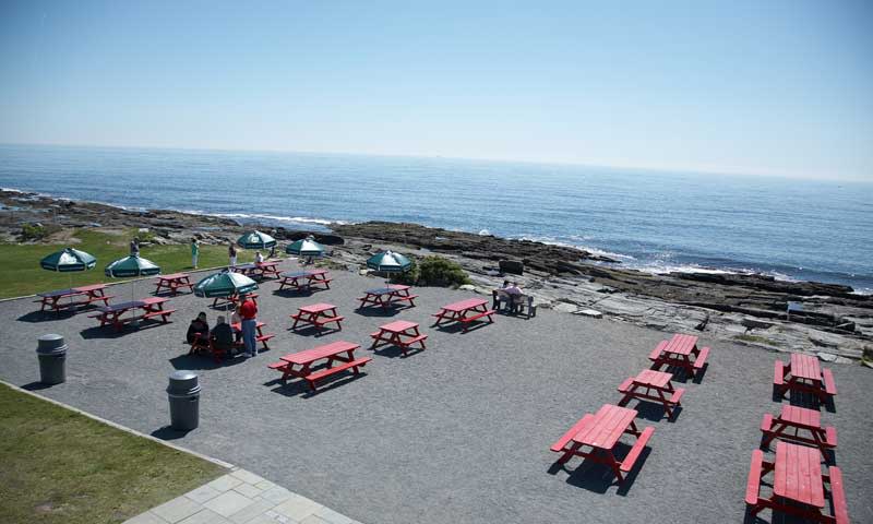View. Photo Credit: The Lobster Shack at Two Lights