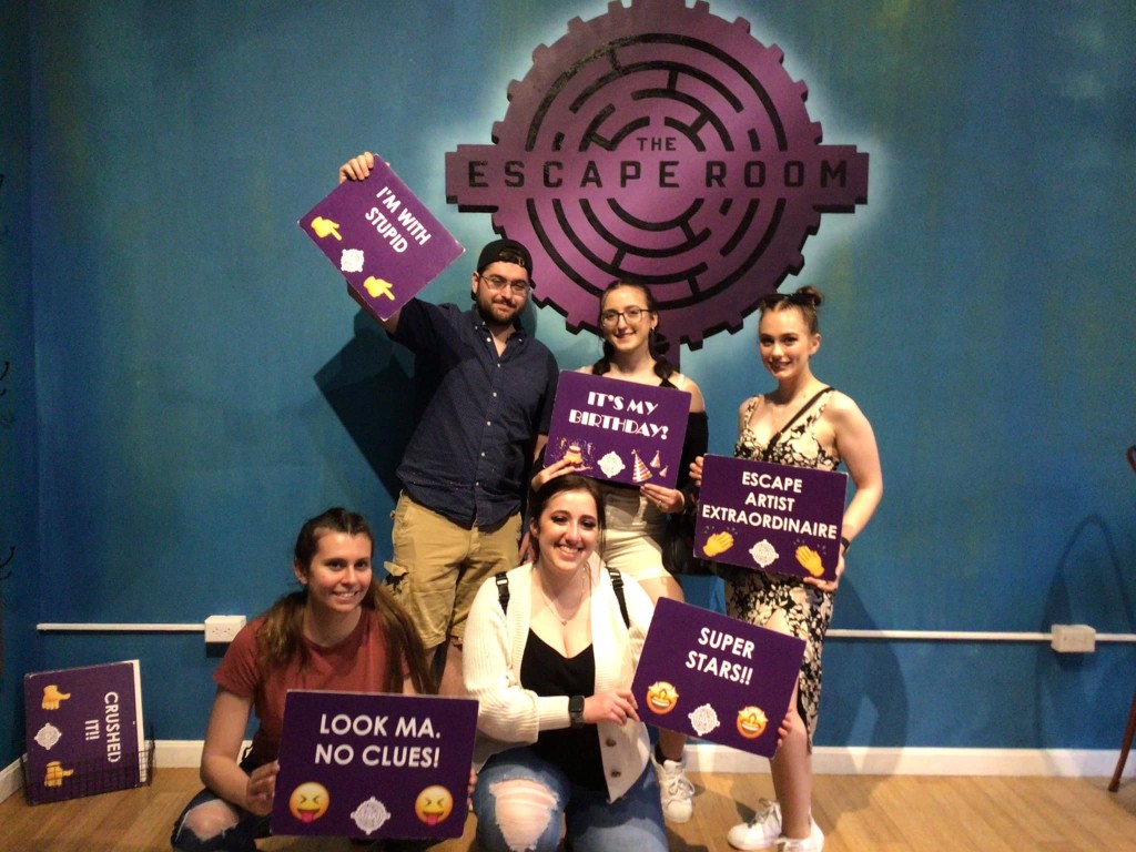 Friends. Photo Credit: The Escape Room