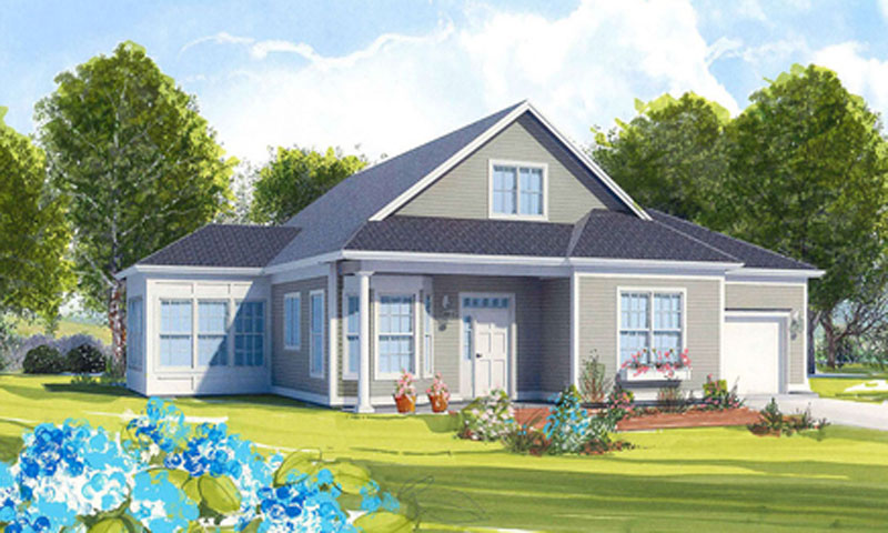 Rendering of House. Photo Credit: Cumberland Crossing by OceanView