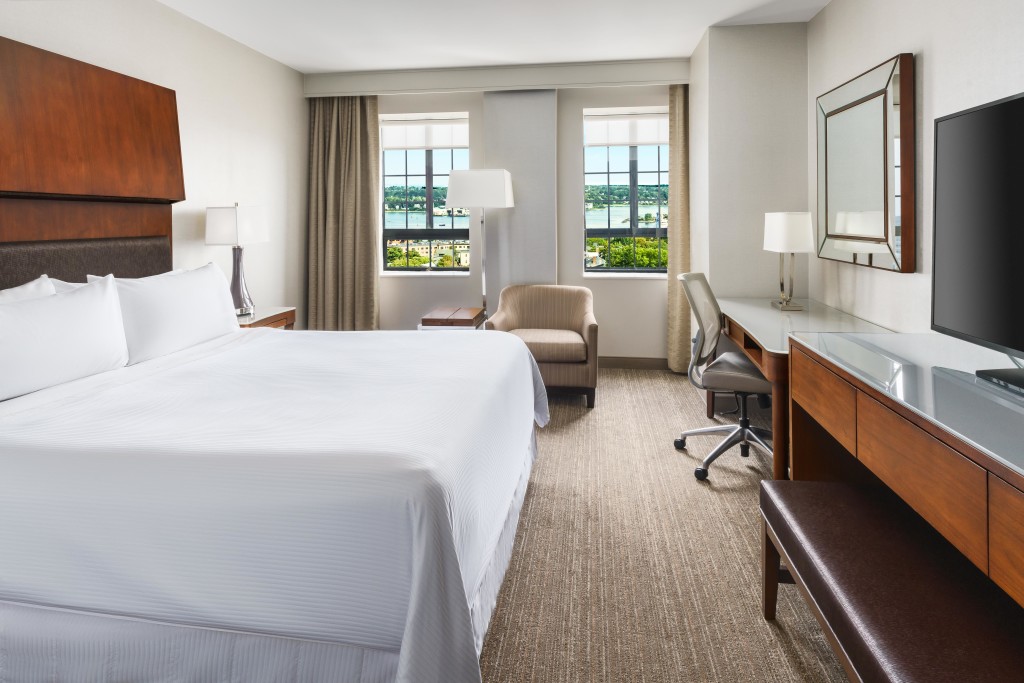 Guest Room. Photo Credit: The Westin Portland Harborview