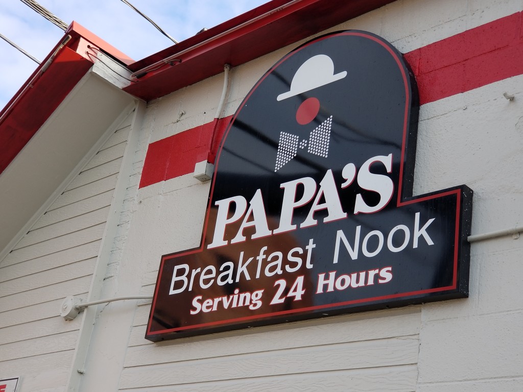 Papa's Breakfast - Sign