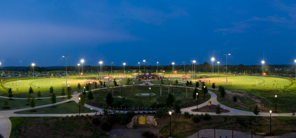 Tyger River Park - Fields at Night