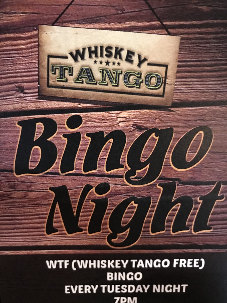 Whiskey Tango Free Bingo Every Tuesday Night 7 Springfield Missouri